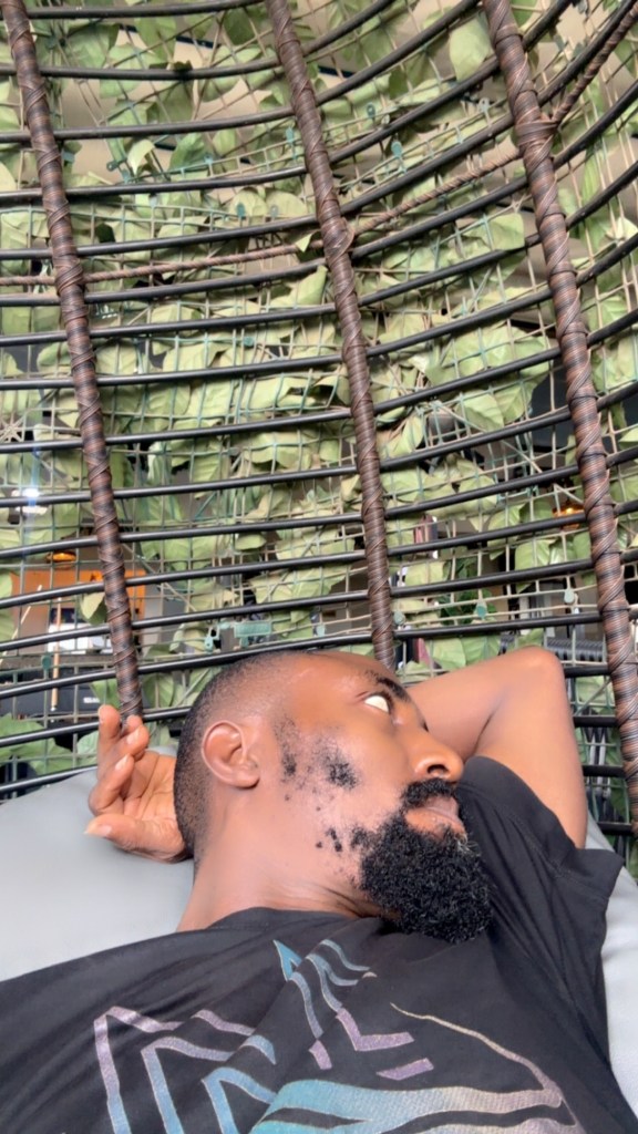 Relaxing and suggesting next step 