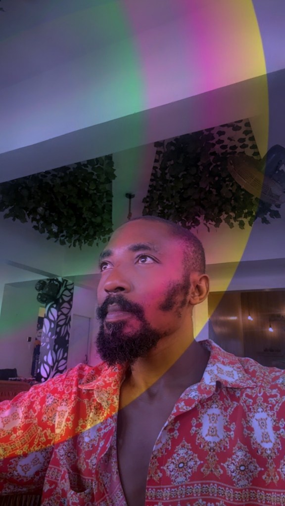 Nnamdi Snr in a relaxation settings